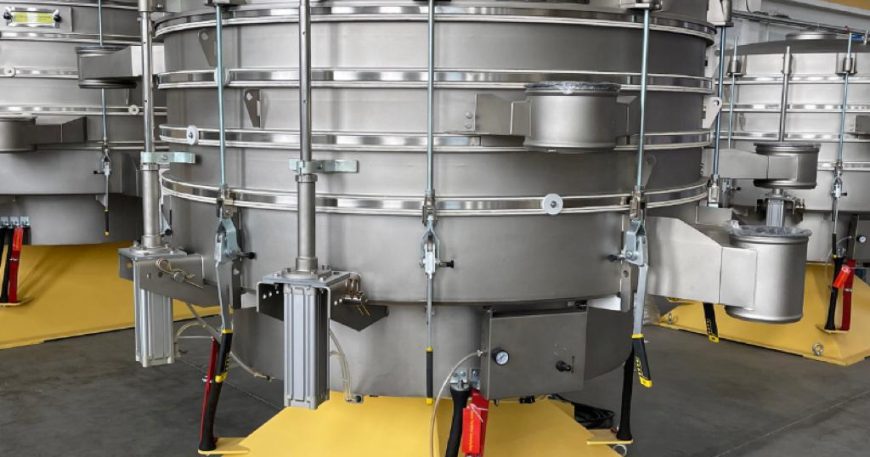 Which screening machine is suitable for powders